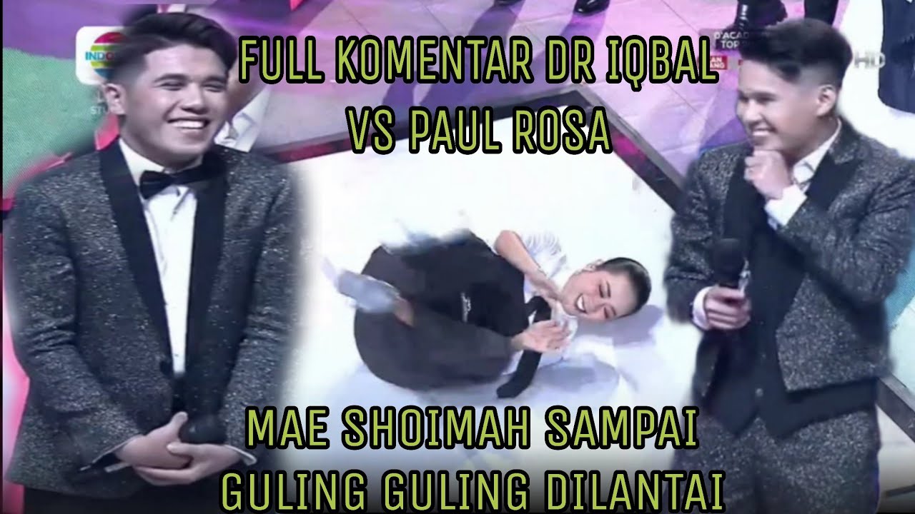 Full komentar dr iqbal vs paul rosa da asia 6 2023 ada apa? shoimah sampe guling guling di lantai