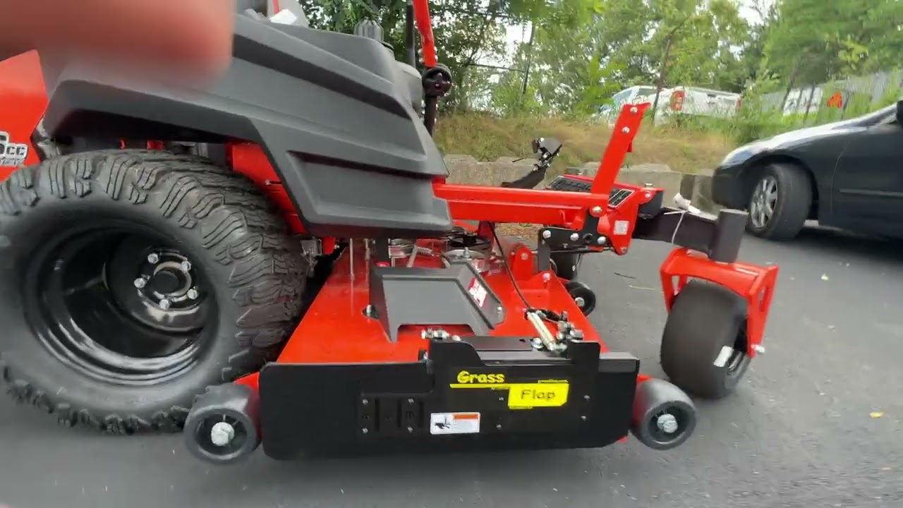GrassFlap&reg; on a Bad Boy Maverick