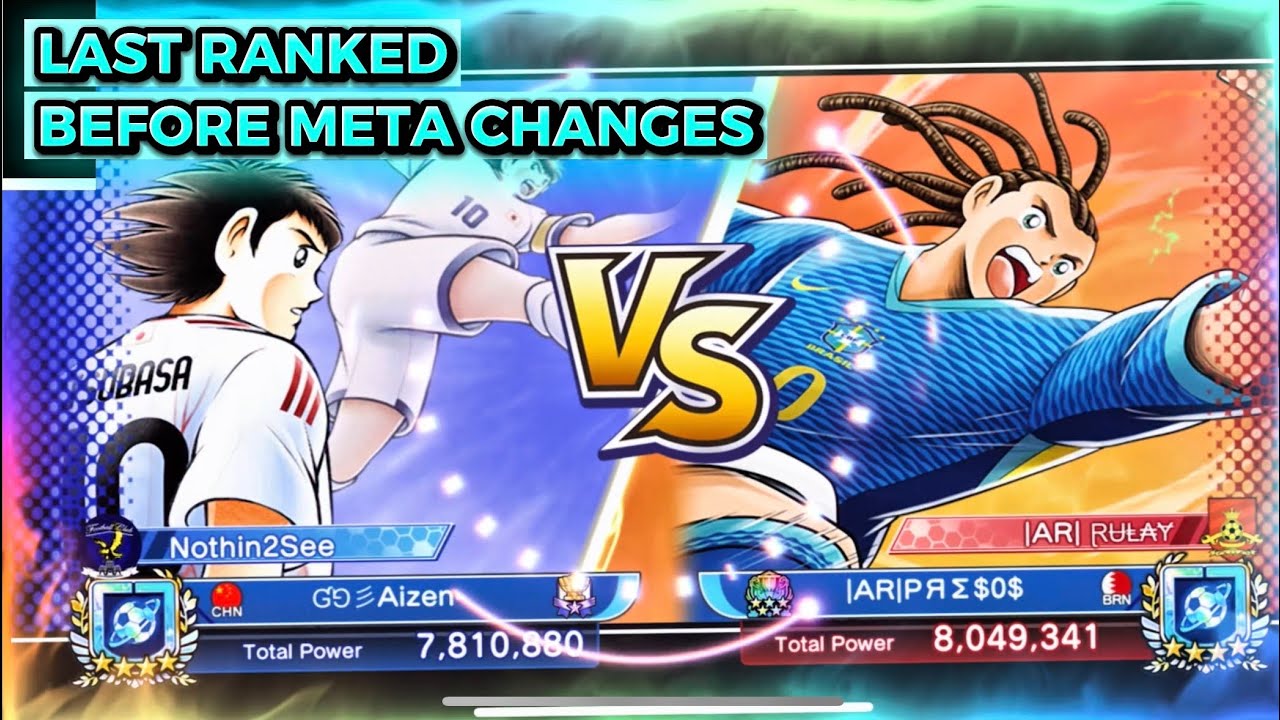 LAST RANKED WITH TEAM ANTI-DEBUFF. TSUBASA UADF IN ACTION. CAPTAIN TSUBASA DREAM TEAM 8th Anniversar