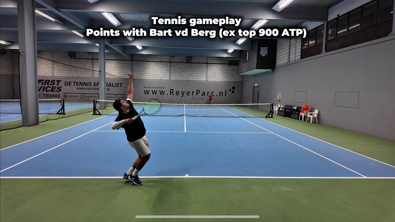 Zitounpadel tennis gameplay: points vs friend who was ATP ranked ~900 singles