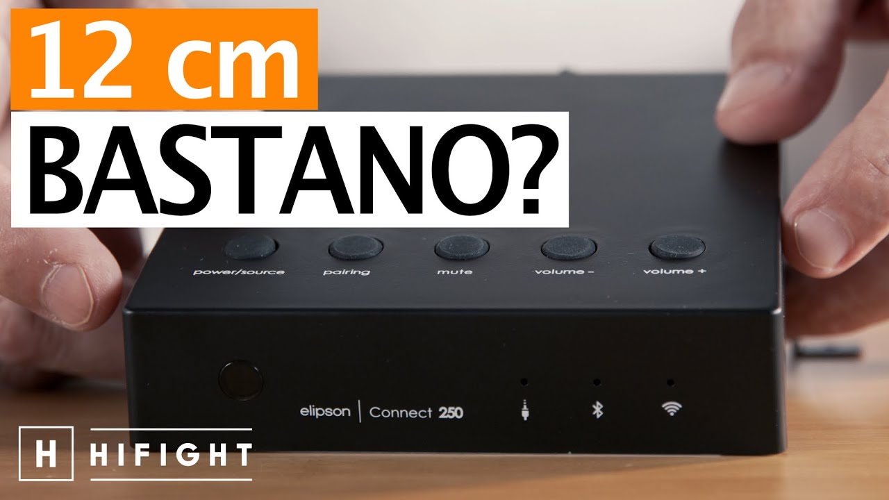 Elipson Connect 250 - L'Amplificatore Invisibile WiFi & Bluetooth di alta fedeltà