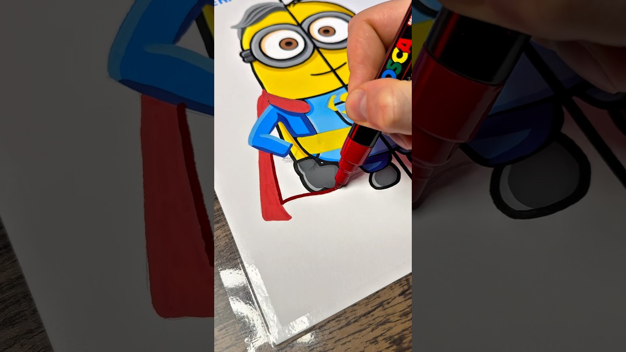Drawing SUPERMAN😃🔥