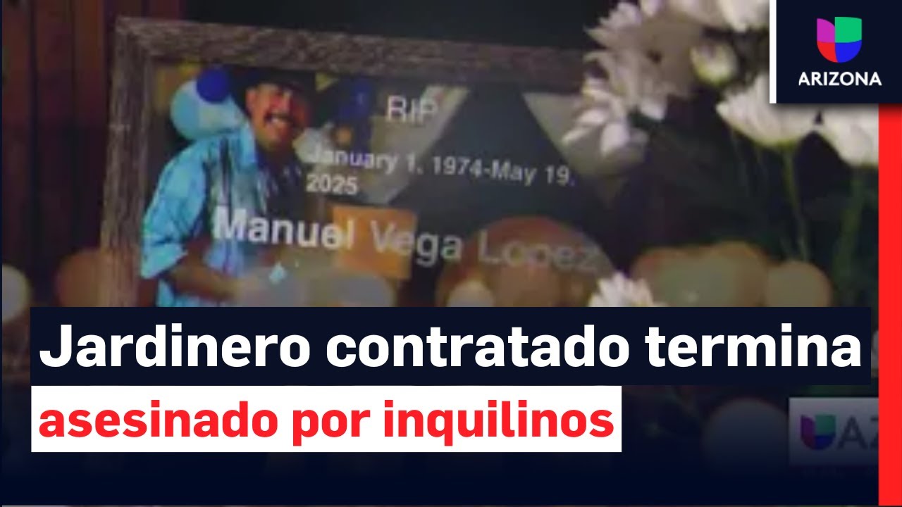 Dueño de vivienda contrata a jardinero y los inquilinos lo matan a disparos