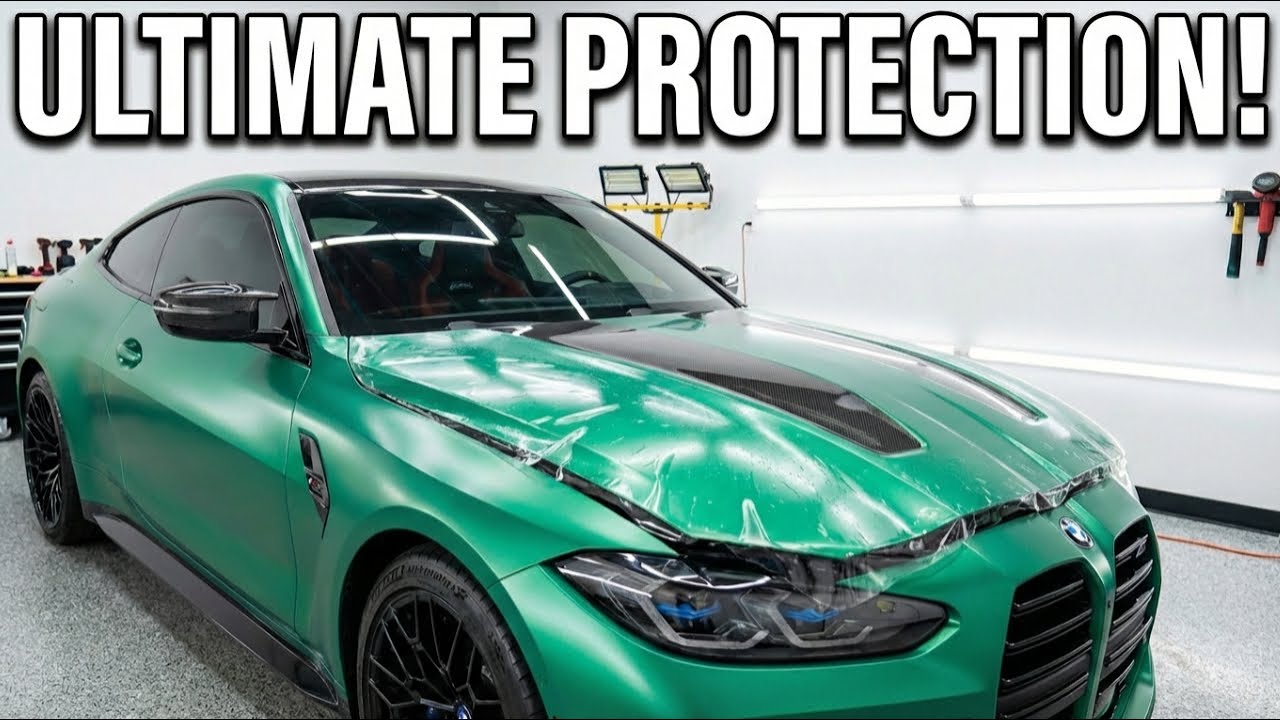 BMW M4CS GETS FULL PROTECTION PACKAGE!