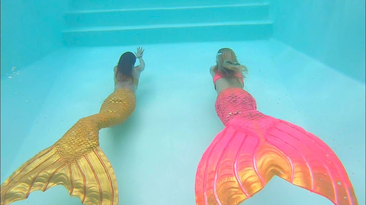 2 SIRENES : entrainement piscine 💦