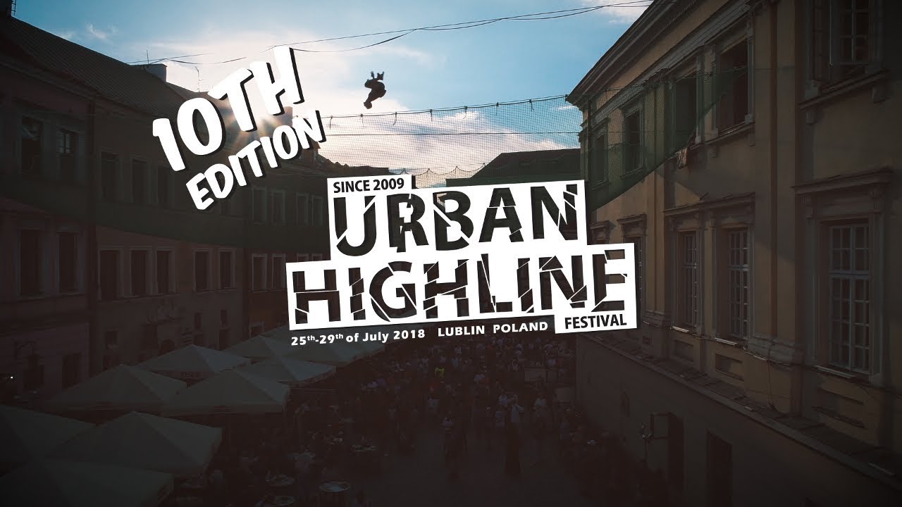 Tricklines over the net &ndash; Urban Highline Festival 2018