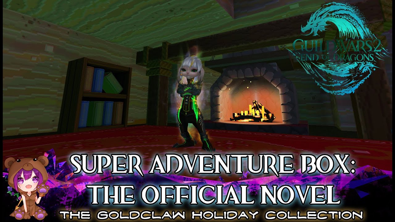 GW2 SUPER ADVENTURE BOX: THE OFFICIAL NOVEL (достижение Goldclaw Holiday Collection)