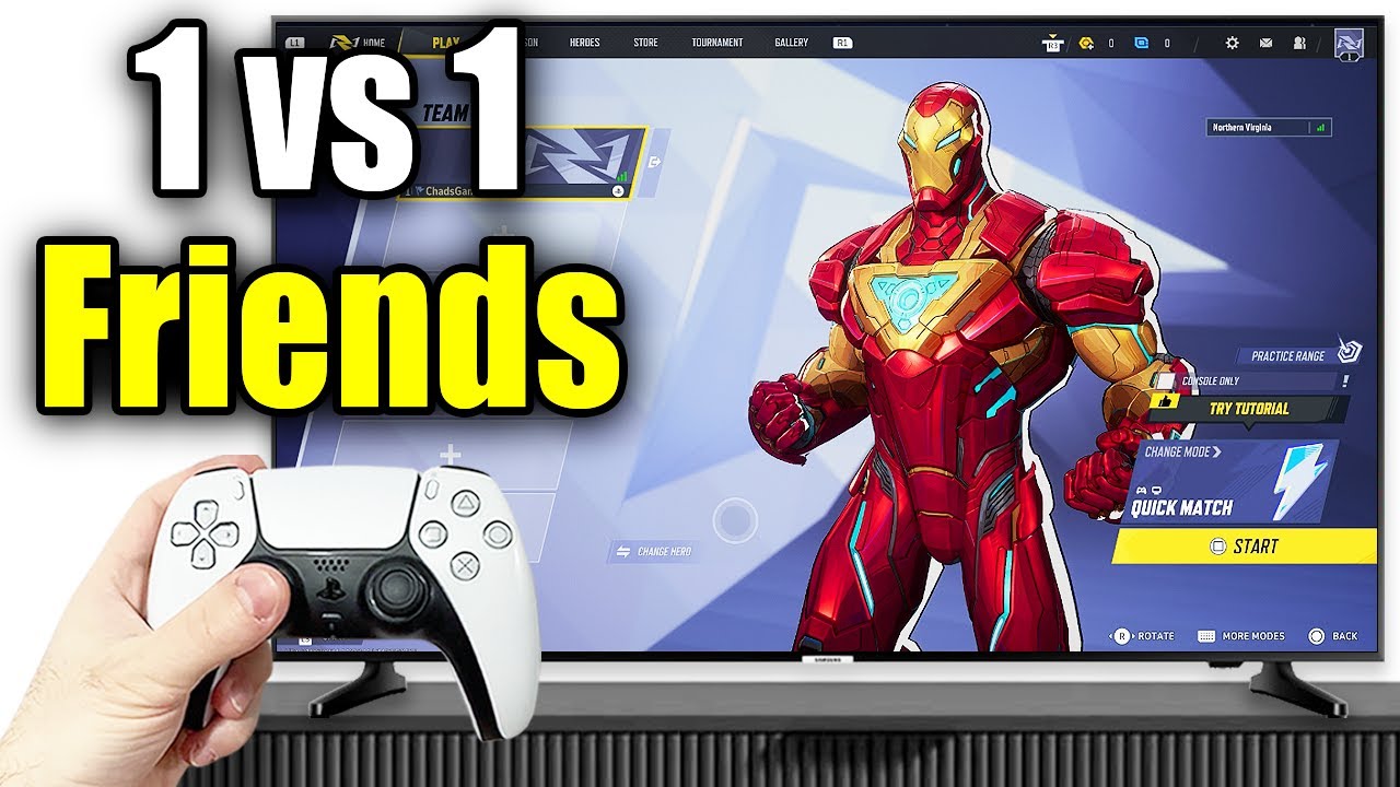 How To 1v1 Friends In Marvel Rivals Custom Games - Easy Guide