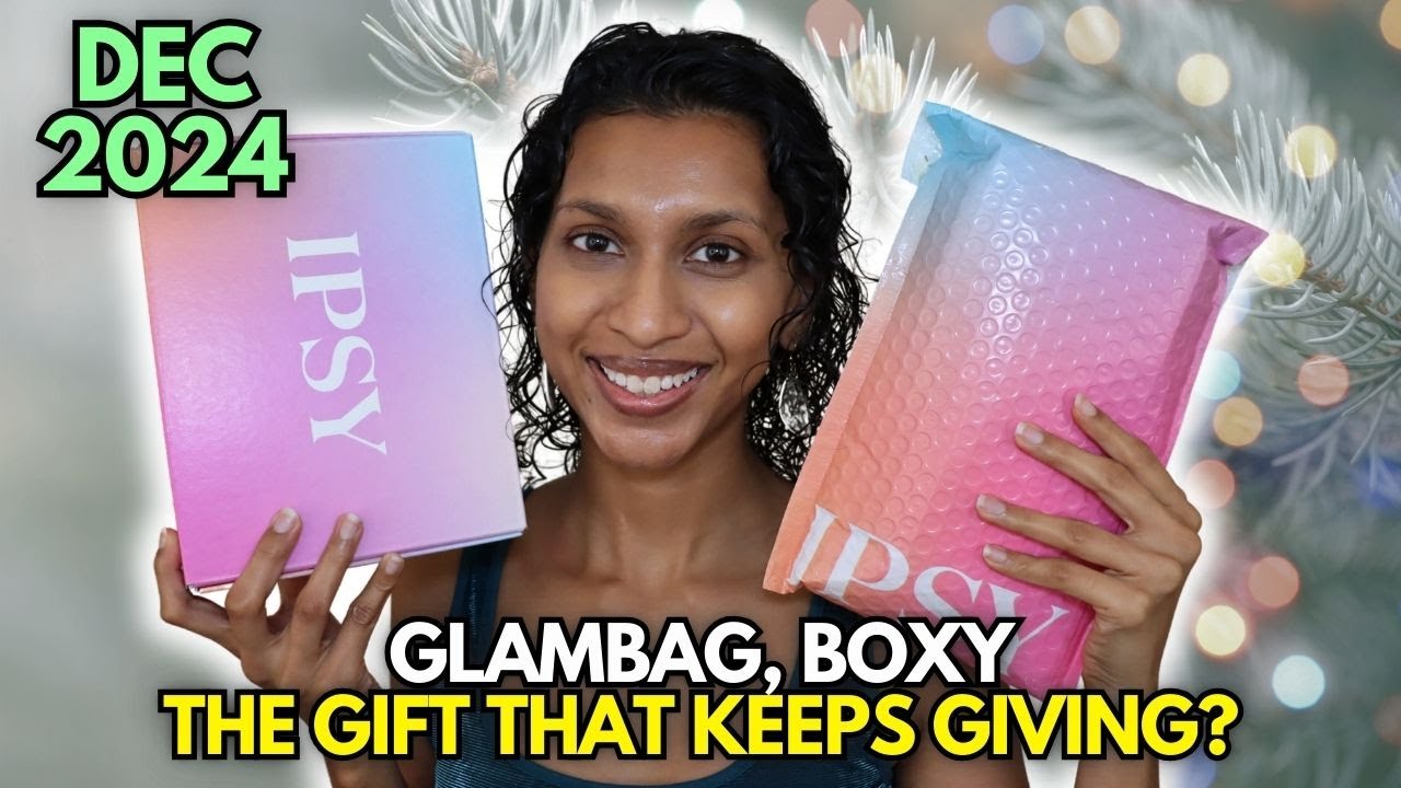 NEW IPSY December 2024 Glambag and Boxycharm!