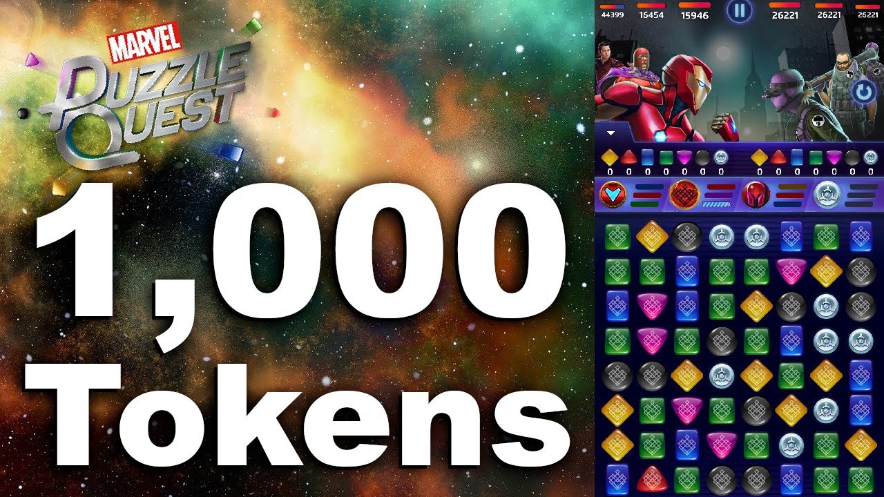 Marvel Puzzle Quest: Unlock 1000 Recruit Tokens, Ascend 3-Star Hulk to 5 Stars