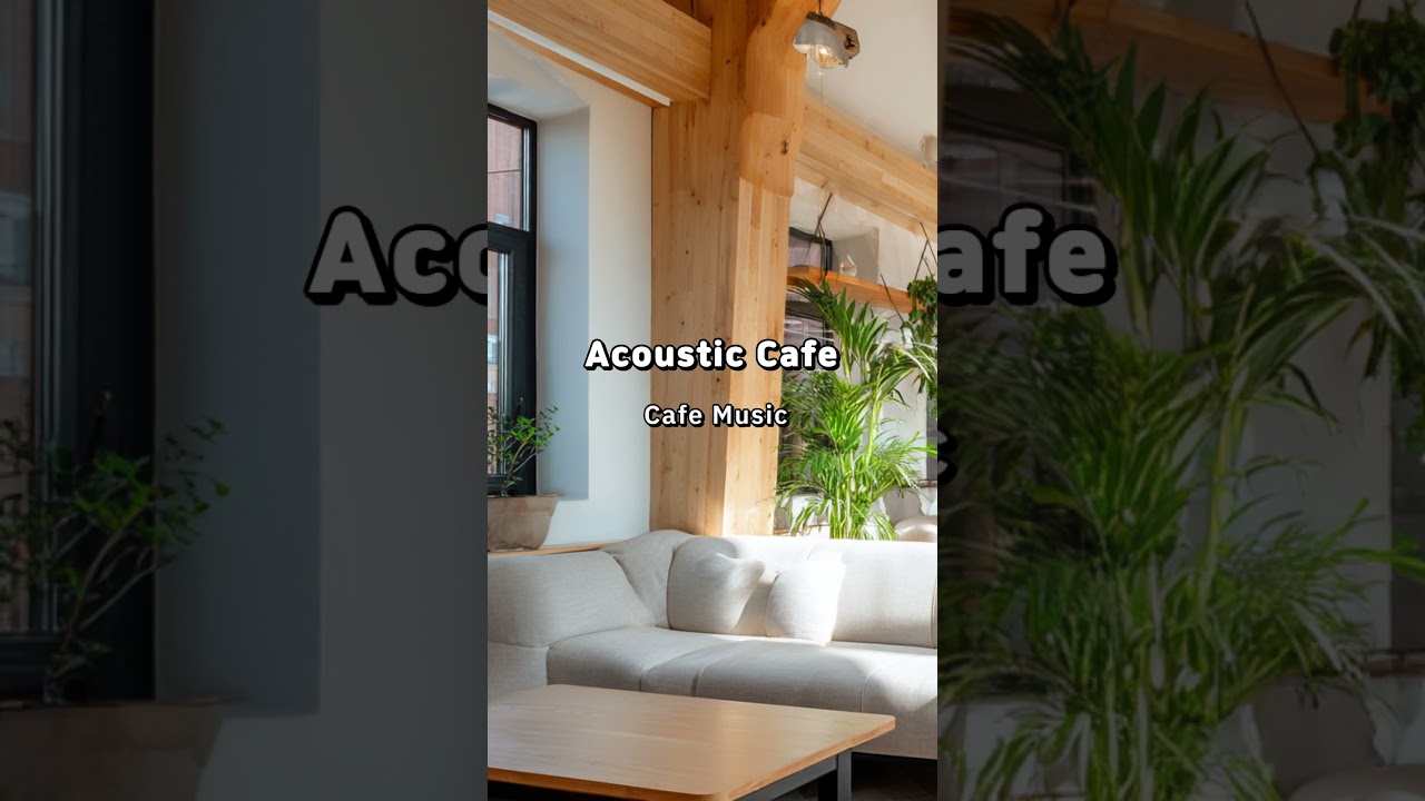 Caf&eacute; Acoustic Escape 🎸 | Soothing Guitar Music in Cozy Coffee Shop Setting