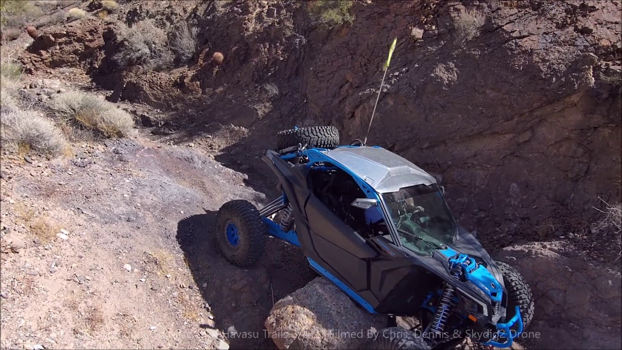 Havasu Rough Riders Run Misc Trails In Lake Havasu 3/4/21 With Our Skydio2 Drone In Tow