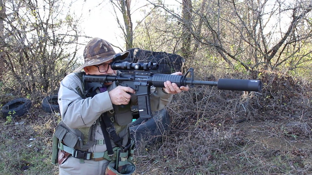 Глушитель для AR 15 от Astur (AR 15 silencer suppressor)