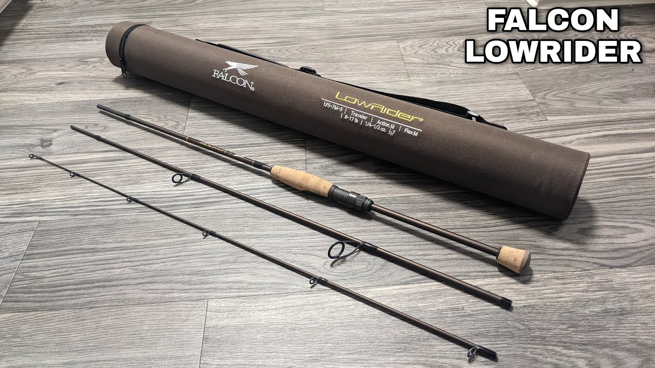 Falcon Lowrider Travel Spinning Rod (Review/Unboxing)