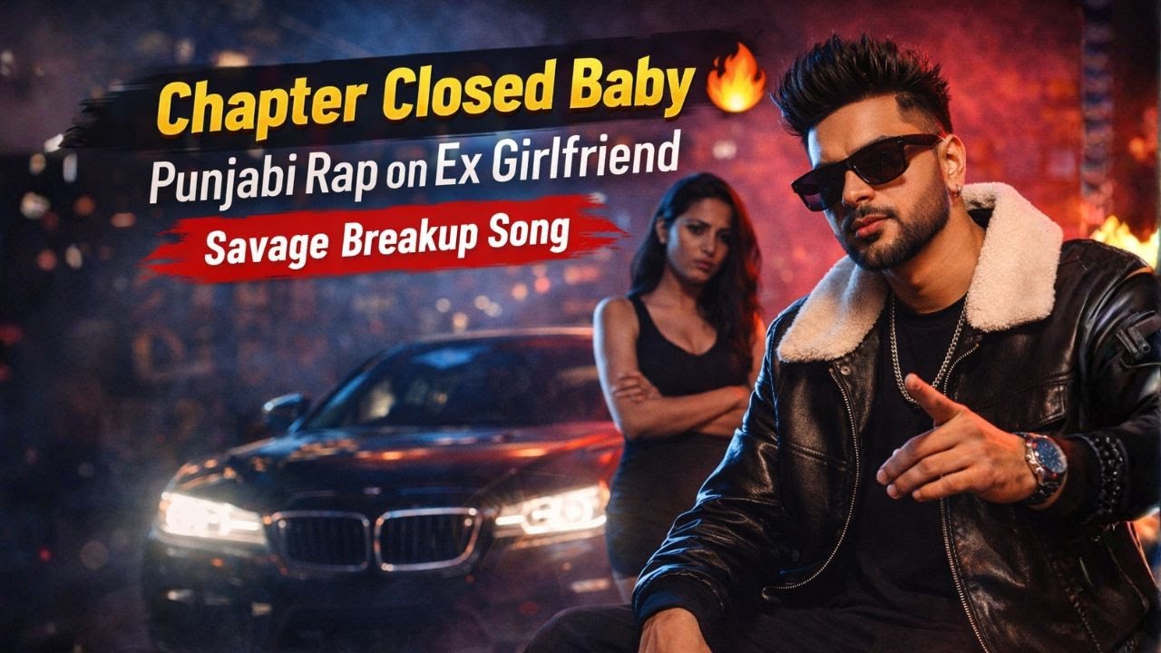 Chapter Closed Baby | Punjabi Rap Song | Ex Girlfriend Diss | Hindi Punjabi English Rap