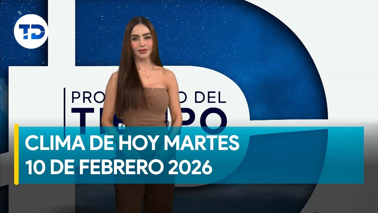 Pronóstico del tiempo para Costa Rica 10 de febrero de 2026, con Emily Quiñones