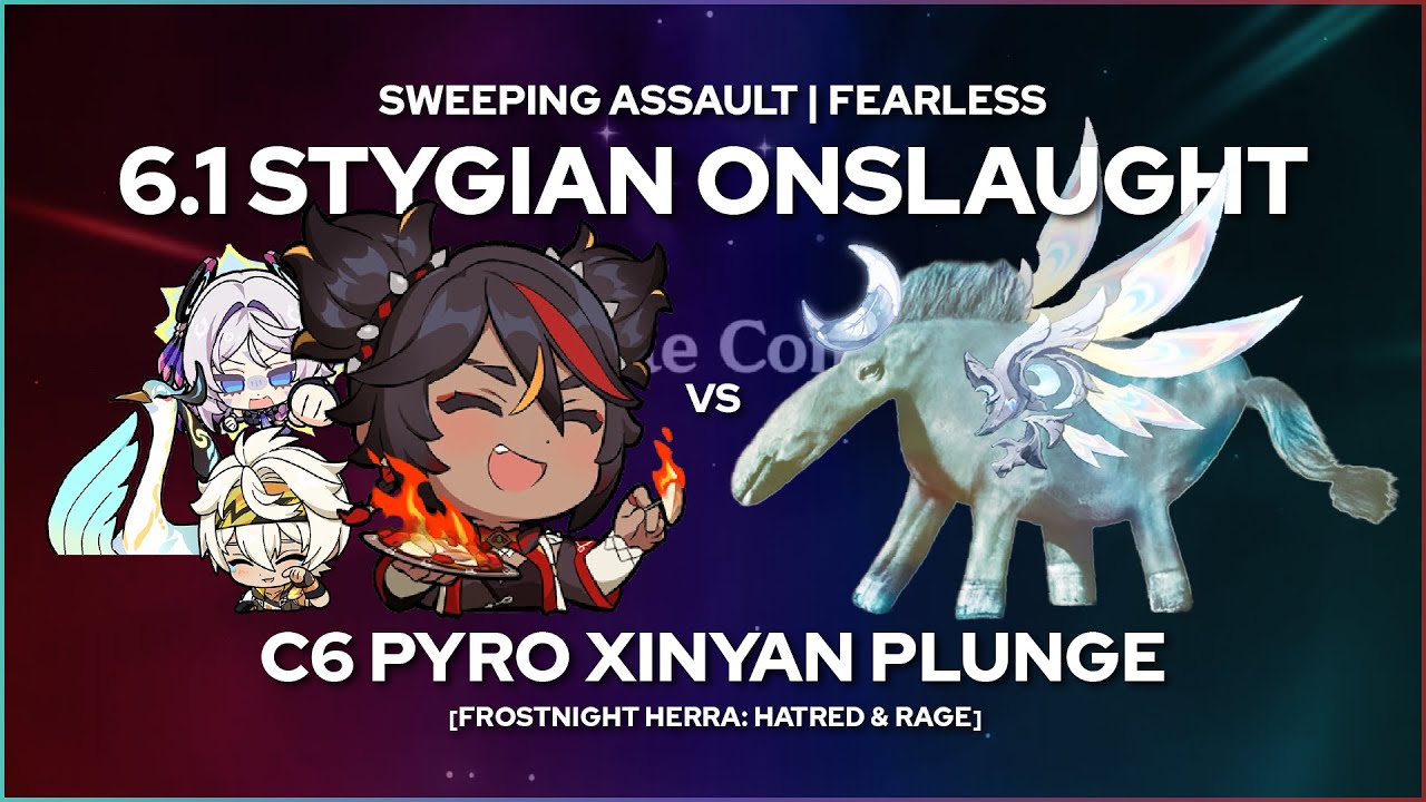 Xinyan Plunge VS Honse [6.1 Stygian Onslaught | Fearless]