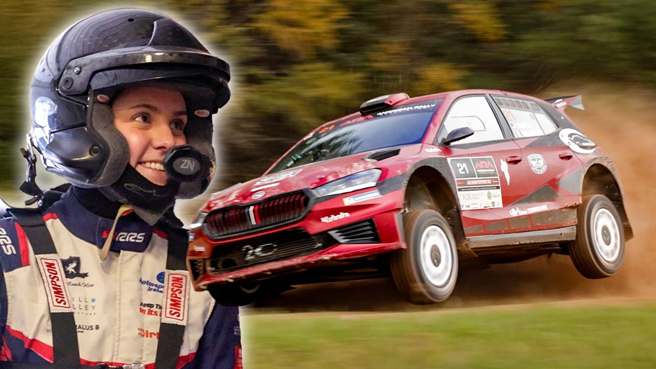 Rallying Future Star goes FULL SEND in Škoda Fabia RS Rally2 ⚡️