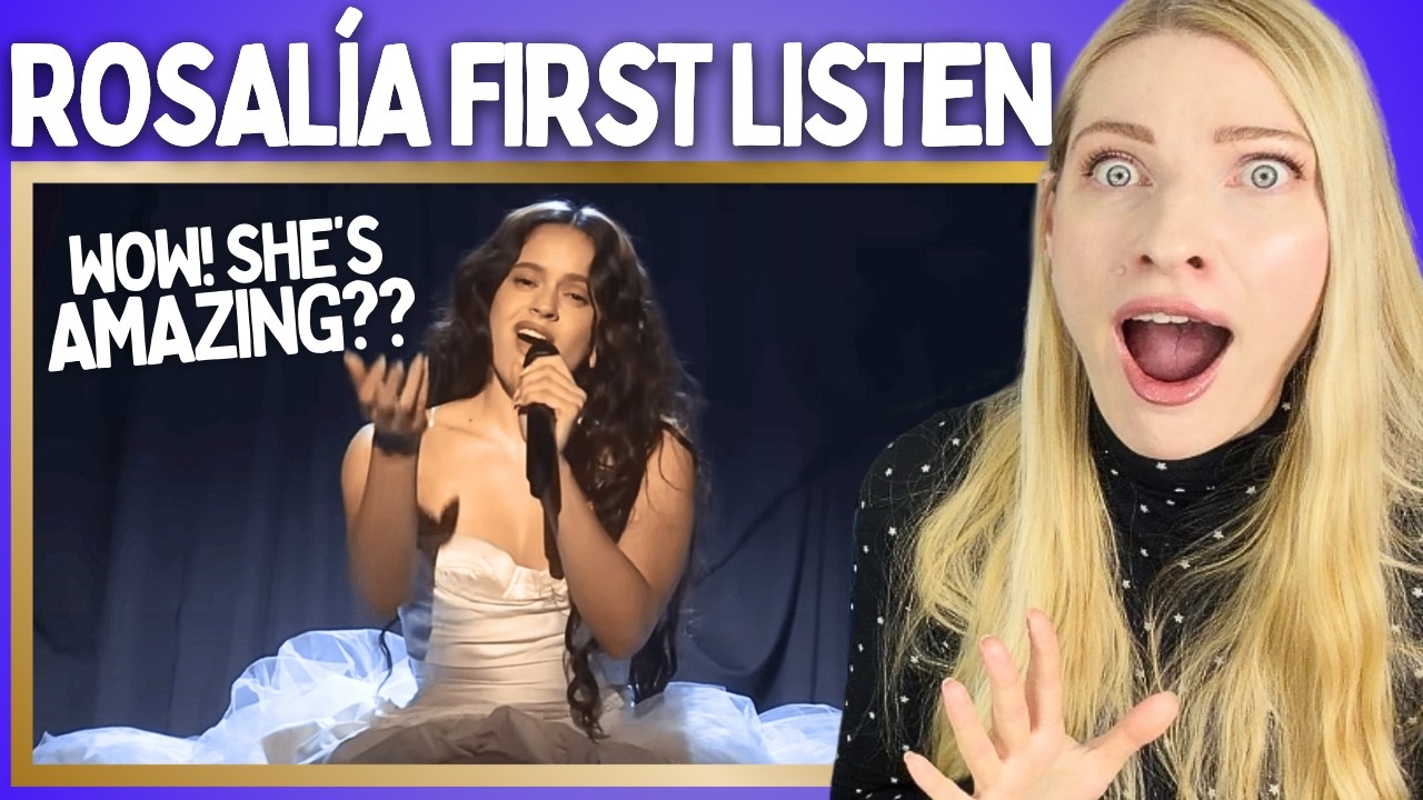 Впервые слышу ROSALÍA – почему я не послушала раньше?! (Реакция преподавателя вокала)