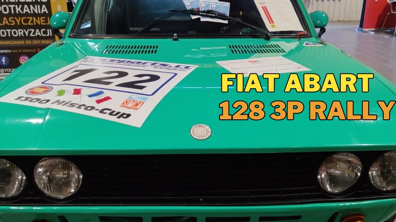 Fiat Abarth 128 3P ! Rare Rally Car !