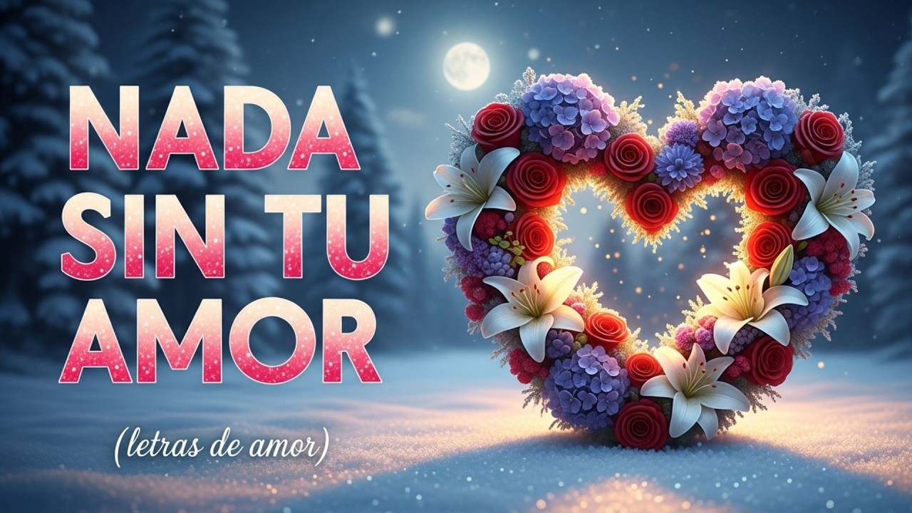 Nada Sin Tu Amor | Hermosa Balada Pop Latina