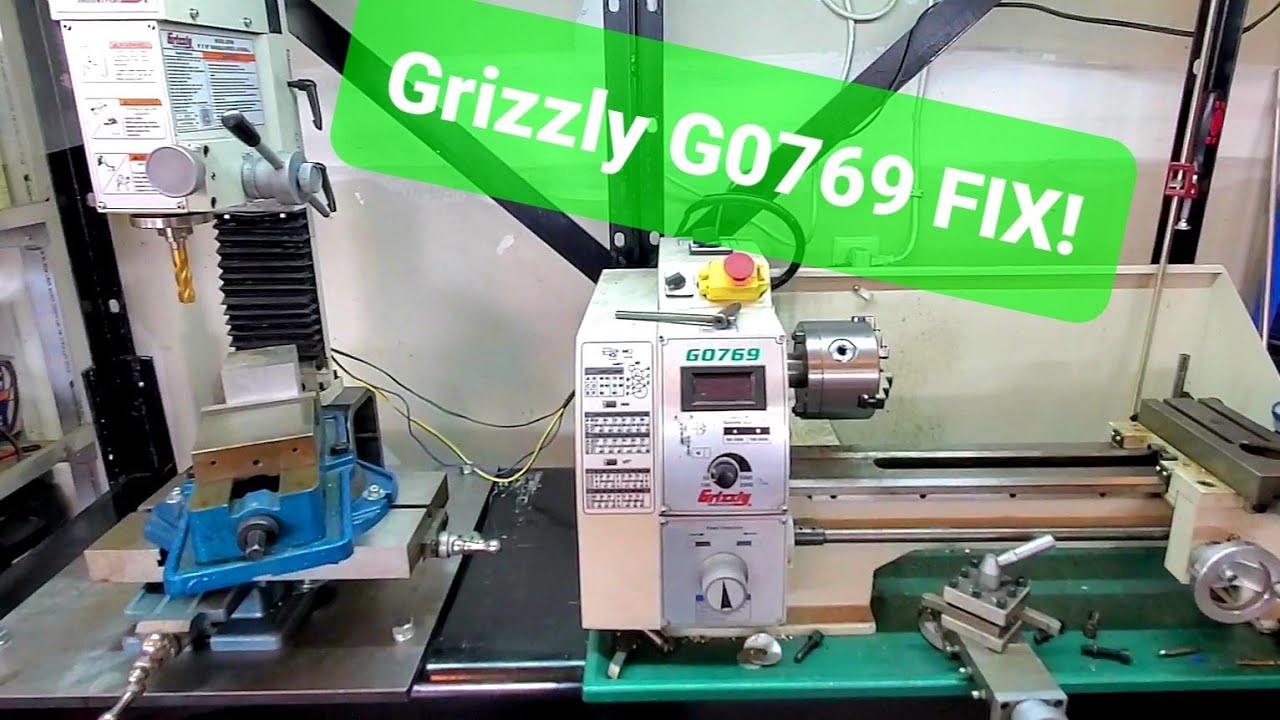 Обзор и модификации токарного станка Grizzly G0769 (часть 2) 🪛 Ремонт вашего токарного станка с п...