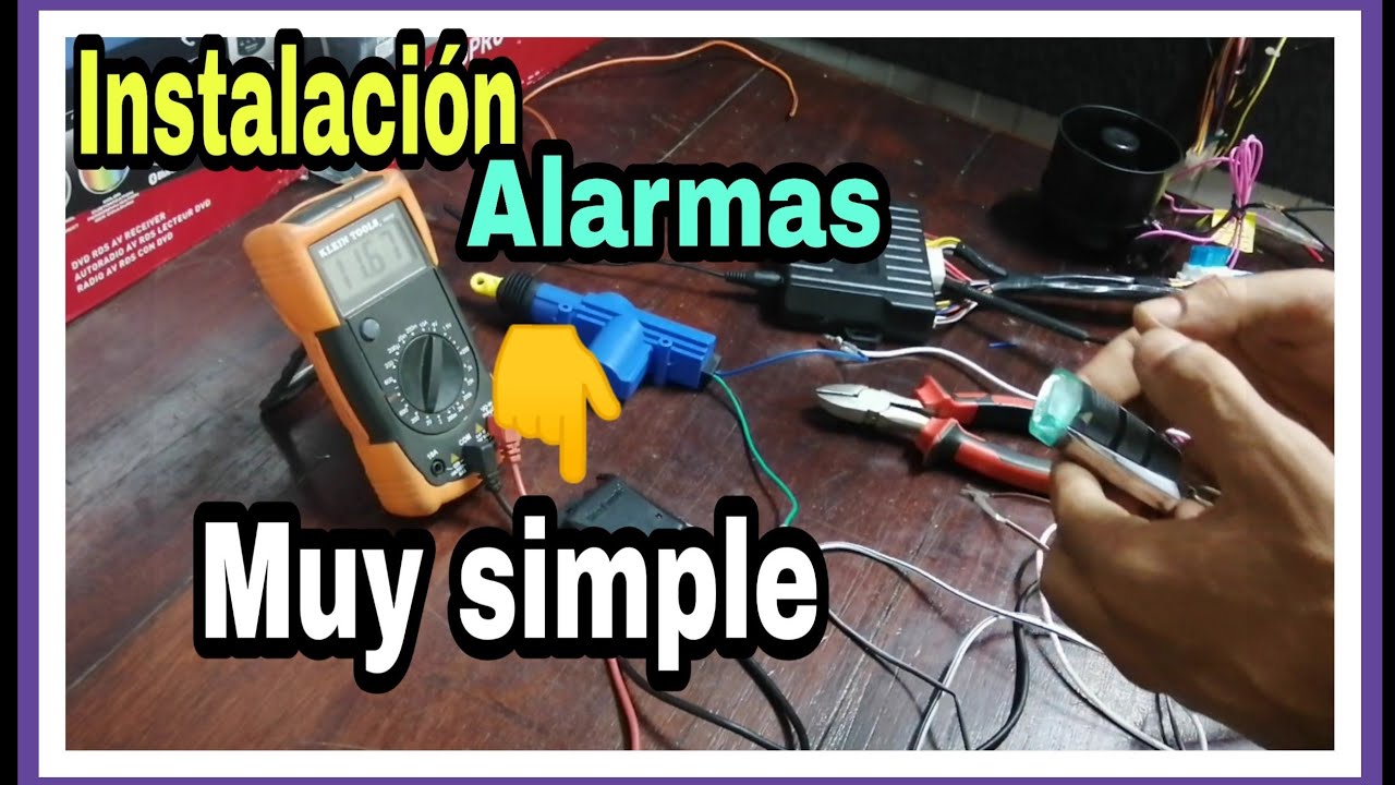 COMO INSTALAR UNA++ (ALARMA) DE AUTO🚔🎌     - ----pasos a paso --Steel mate