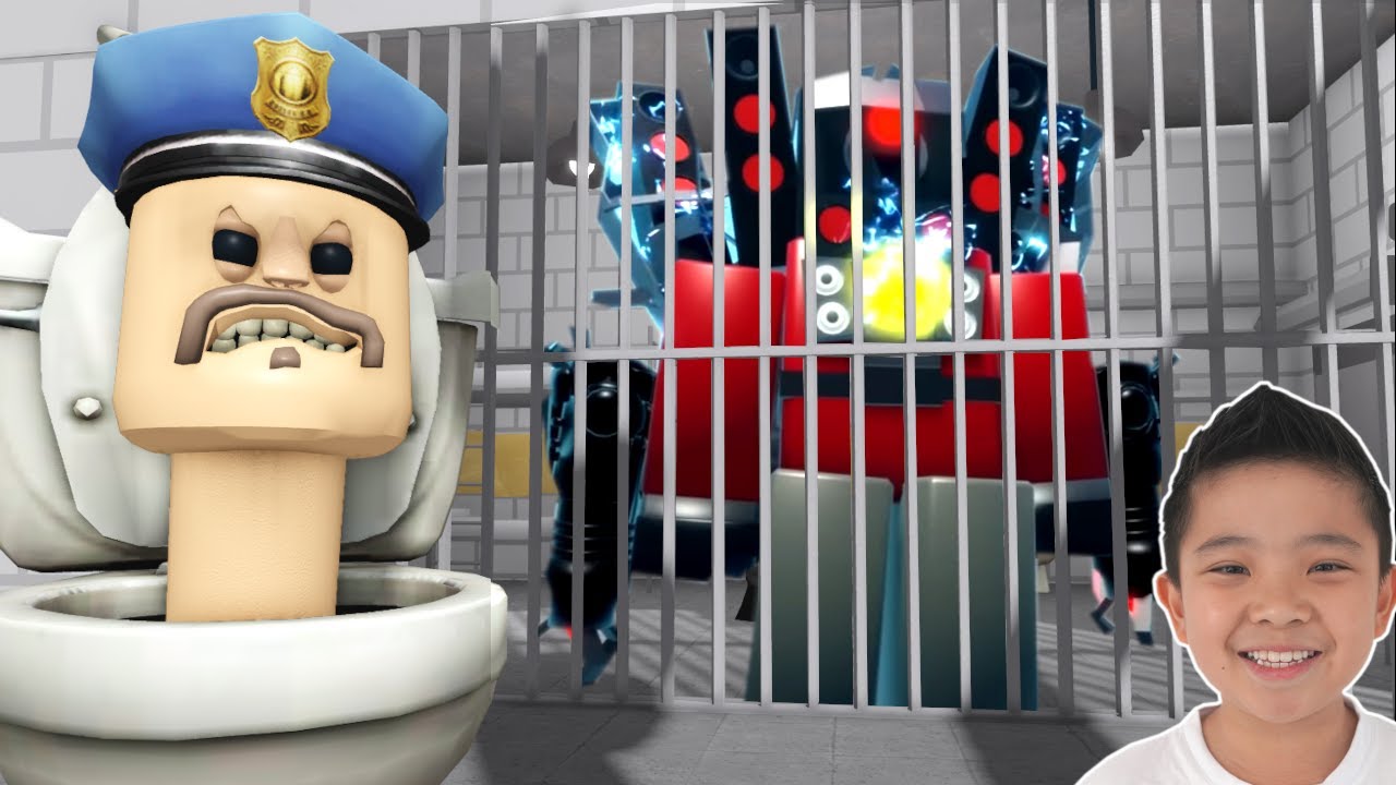 Escape Bary's Prison Titan Speakerman CKN Gaming
