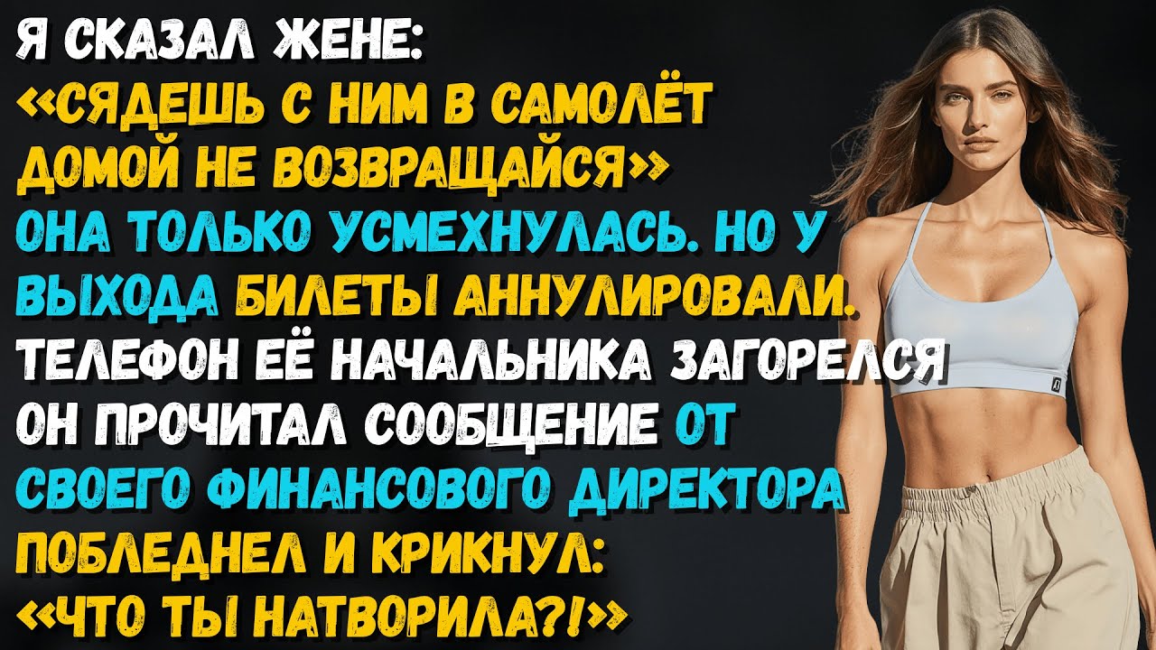 Я сказал жене не садиться на рейс, и в тот же день заблокировал их корпоративный доступ...