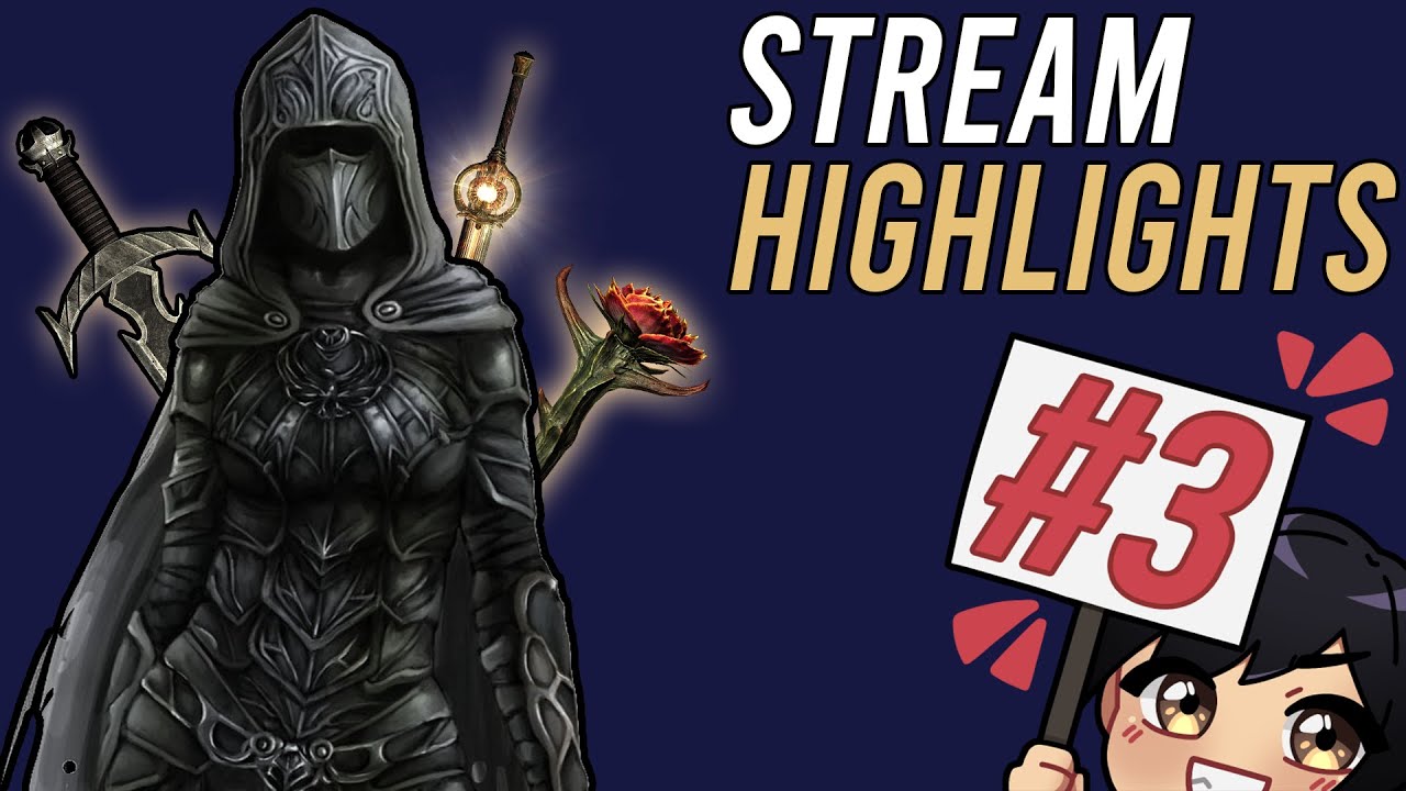 [🕯️] Stream Highlights #3 • DAEDRIC QUESTS & NIGHTINGALE