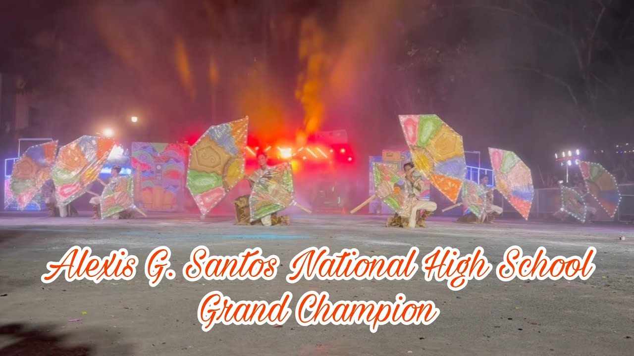 MINASA FESTIVAL 2024 CHAMPION ALEXIES SANTOS NATIONAL HIGH SCHOOL