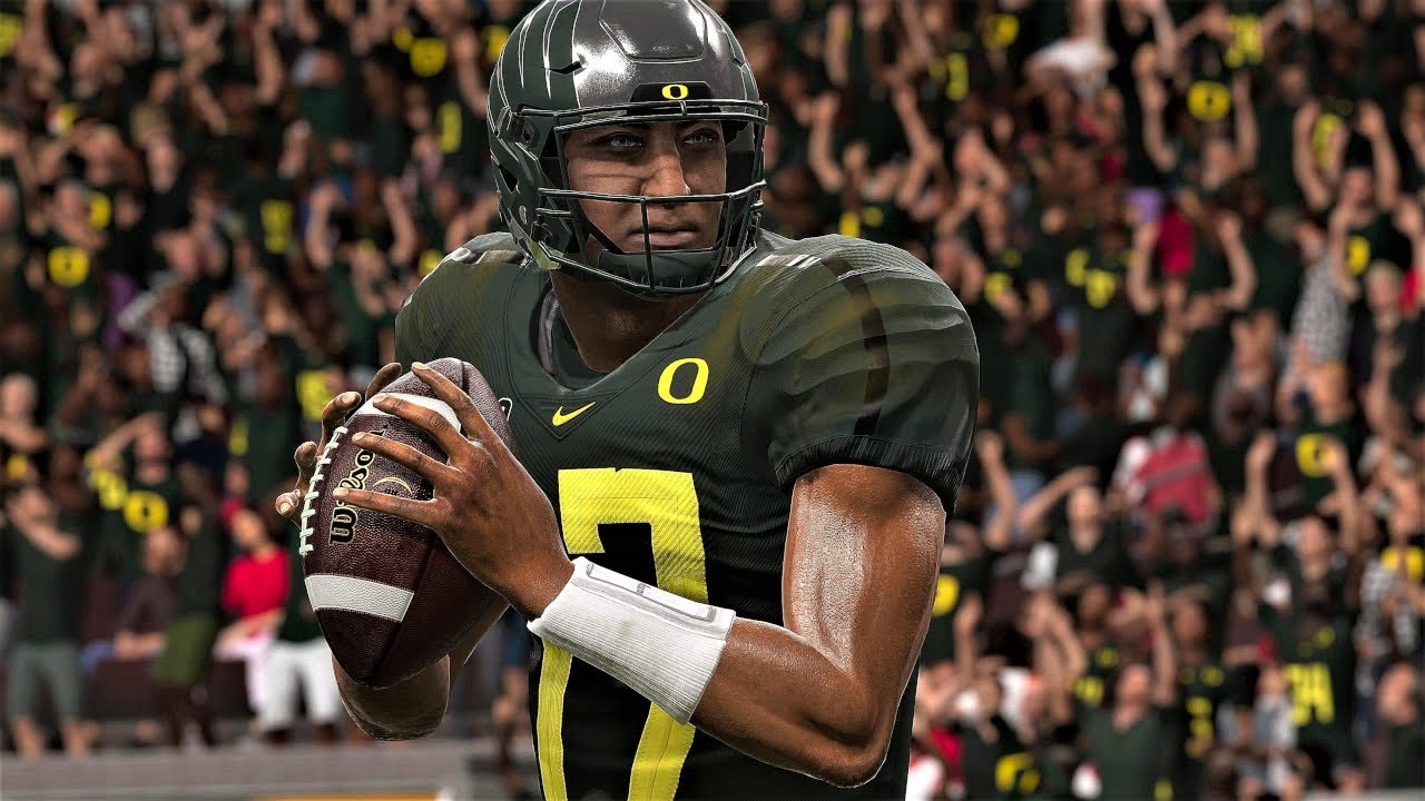 Madden 21 Трей Лэнс &mdash; Лицо франшизы. Чемпионат NCAA. Орегон против Троянцев. PS5 4K. Игровой проц...