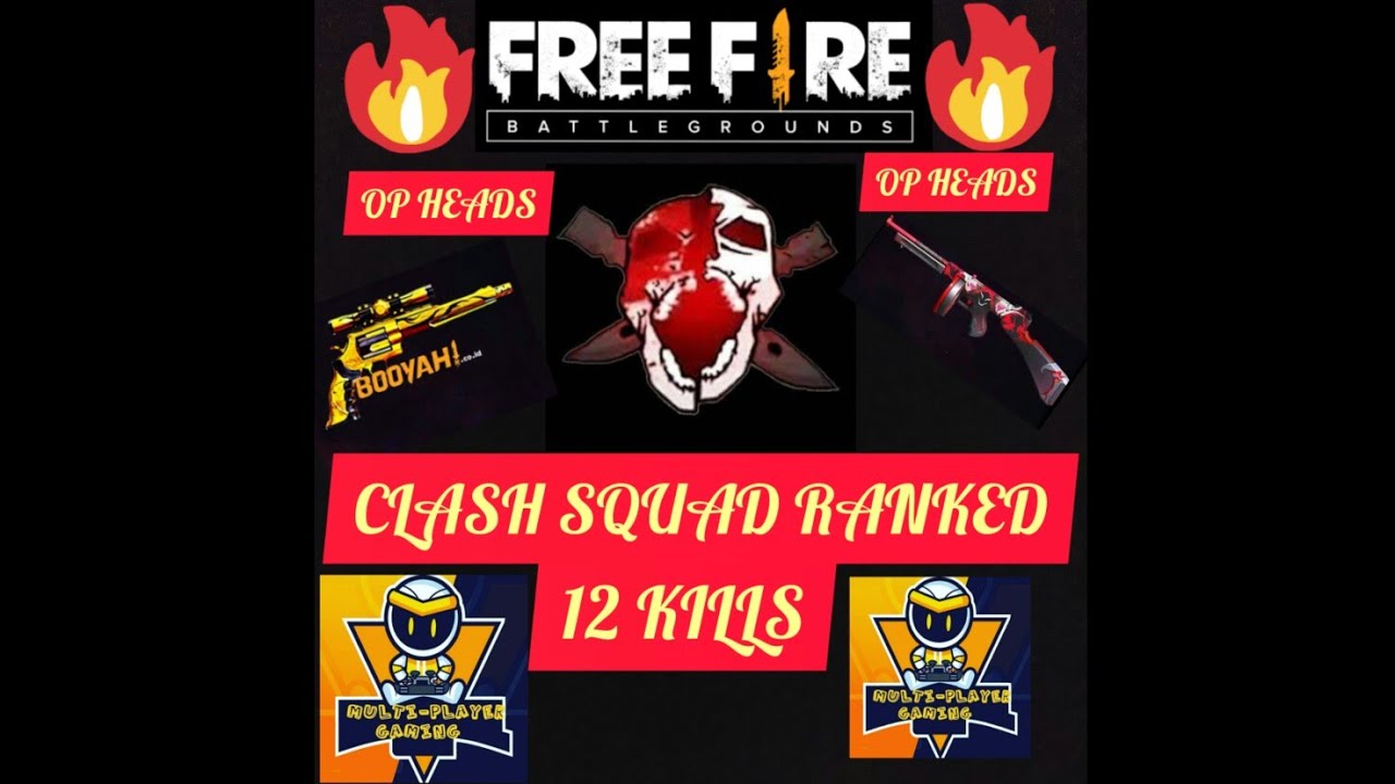 12KILLS IN CLASH SQUAD RANKED|FREE FIRE|PRO MULTI-PLAYER GAMING|