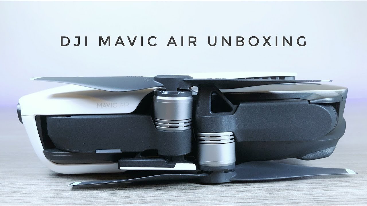 DJI Mavic Air Unboxing and Setup