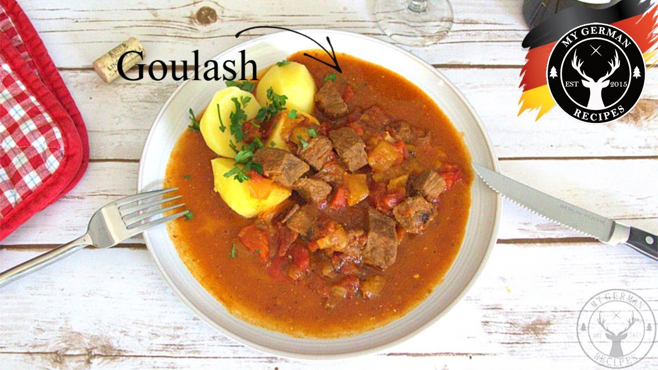 Original Vienna Goulash (Gulasch) with a little twist ✪ MyGerman.Recipes