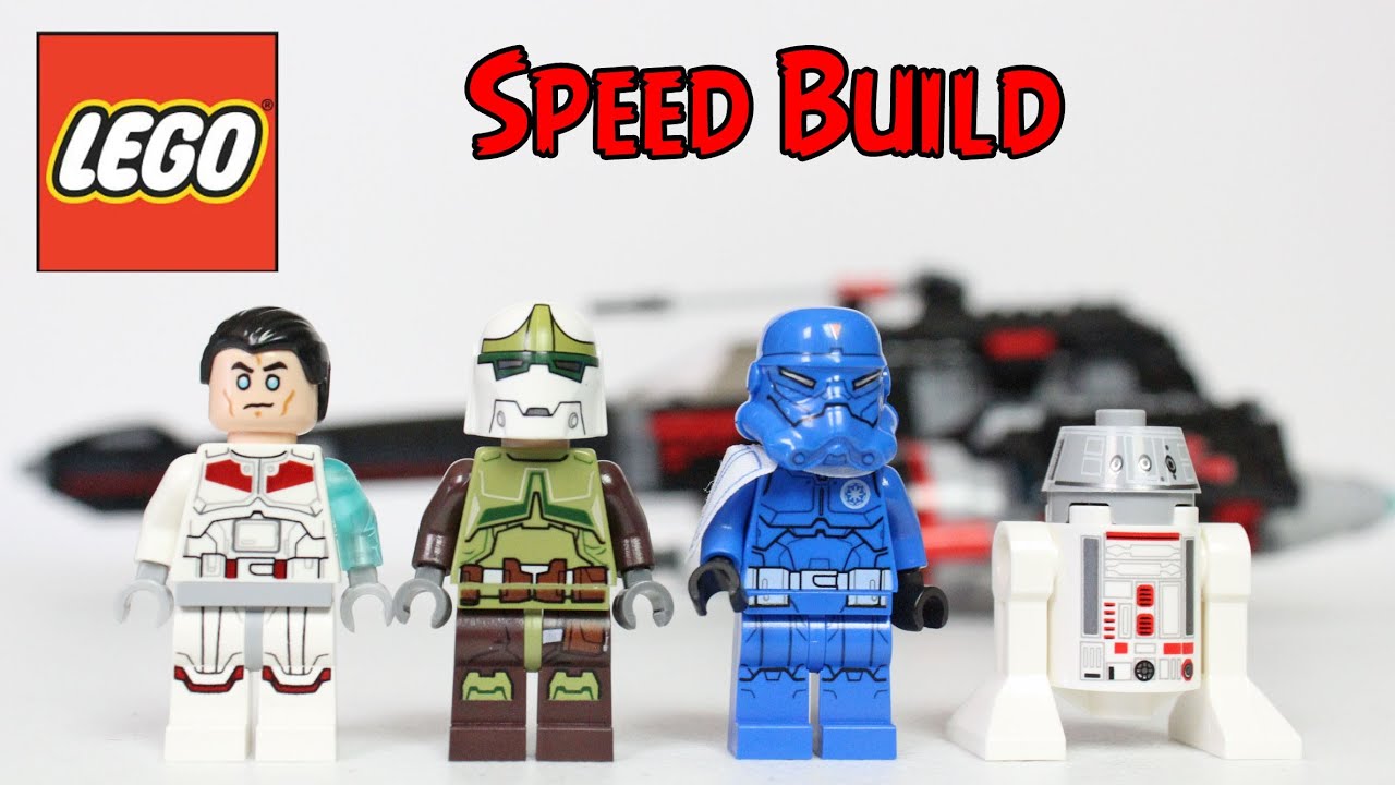 LEGO Star Wars Jek-14's Stealth Starfighter 75018 Speed Build