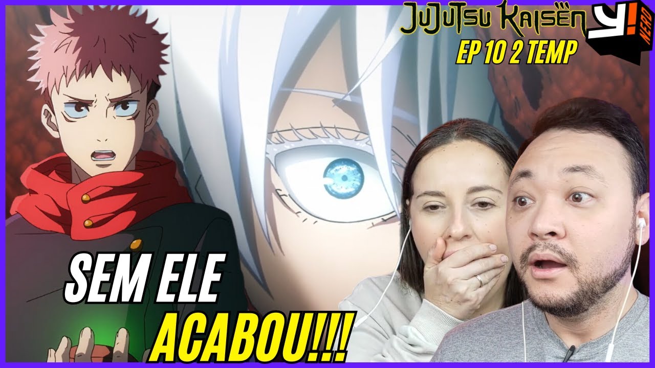 COMEÇA MISSÃO PRA RESGATAR GOJO! | React JuJutsu Kaisen Temp 2 Ep 10 | Mechamaru mitando!