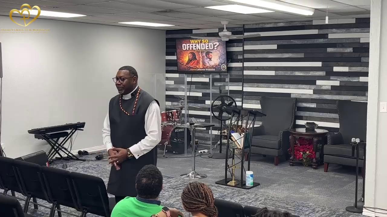 Sunday morning service