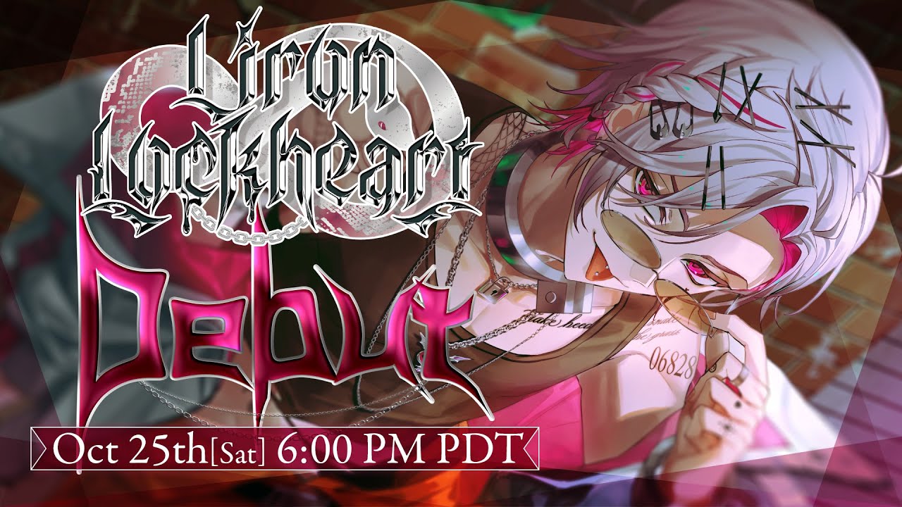 【DEBUT STREAM】The Wanted Man Is Here! - Liron Lockheart【FIRST STAGE PRODUCTION EN】