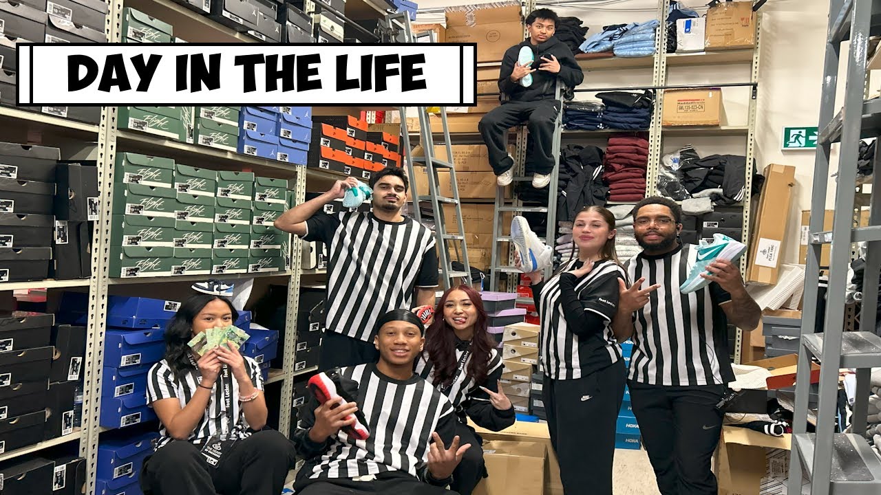 DAY IN THE LIFE AT FOOTLOCKER