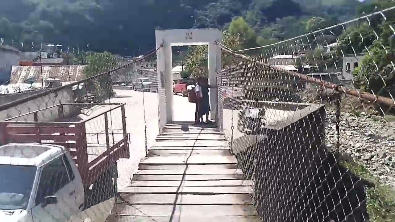 recorrido por las calles de Zontecomatlán, Veracruz.