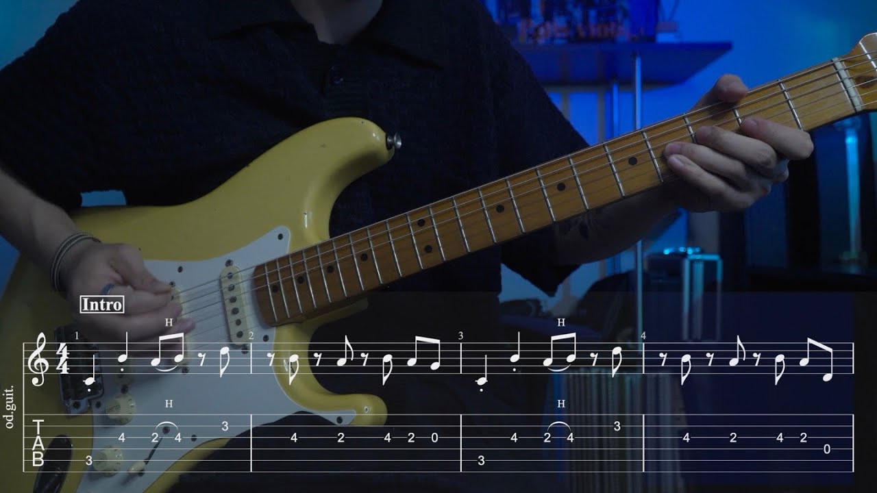 [TAB] 시퍼런 봄 - 쏜애플 (기타커버) [Guitar Cover]