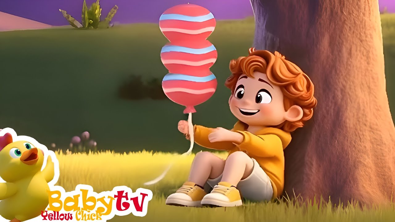 Мой новый воздушный шарик 🎈🎈 | Детские стишки и песенки 🎵 | @BabyTVYellowChick