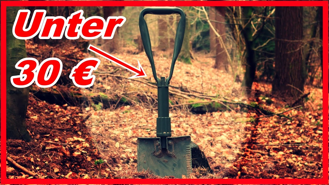 BW KLAPPSPATEN ✔️ Bundeswehr Schaufel | Armee Spaten Bushcraft Outdoor Survival Gear Ausrüstung