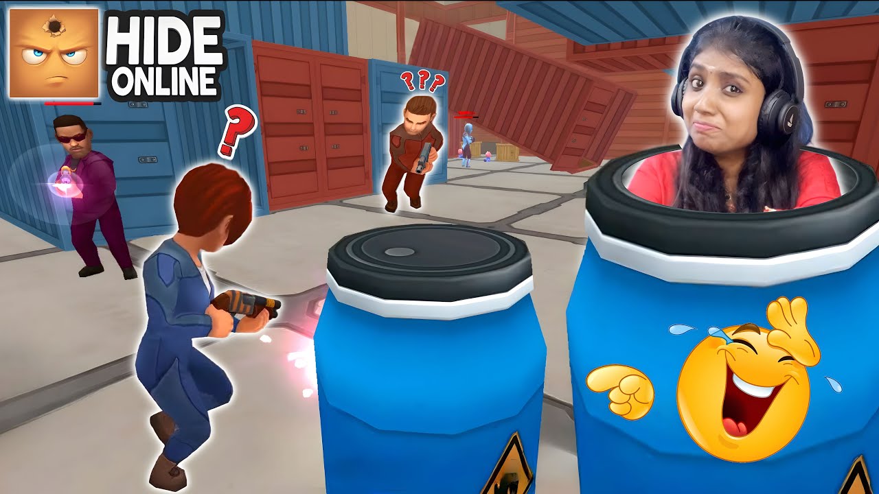 Finally I Found A Best Hiding Spot In HIDE ONLINE 😂 Hunter Vs Props | Jeni Gaming 2.0