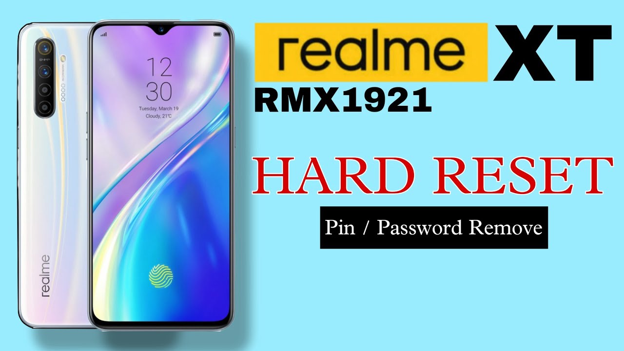 Realme XT (RMX1921) Hard Reset | How to hard reset realme xt (RMX1921)