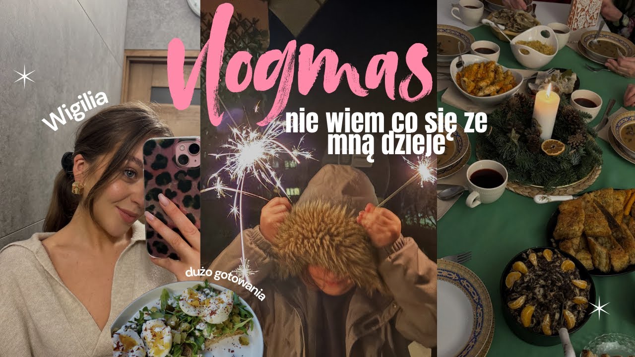 nie wiem co się ze mną dzieje / dużo gotowania / Wigilia | VLOGMAS