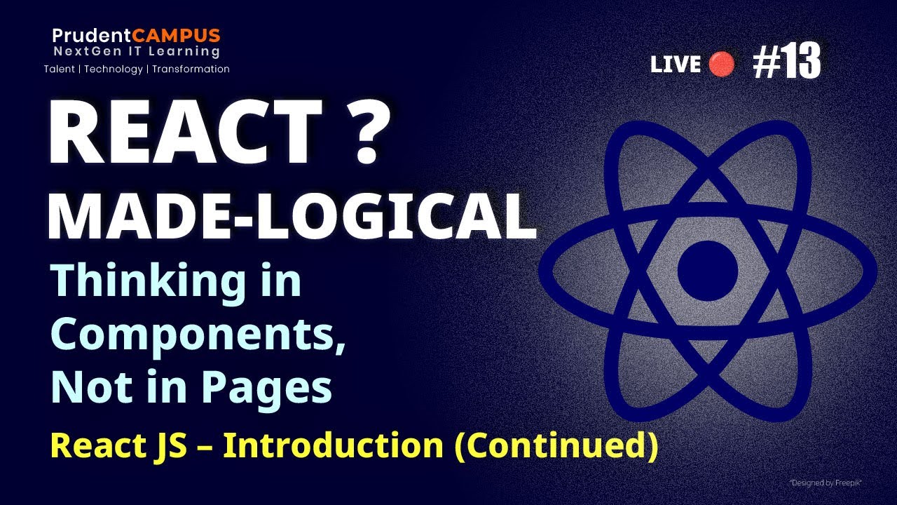 React JS Introduction (Continued) | How React Really Works | Live Class 🇮🇳