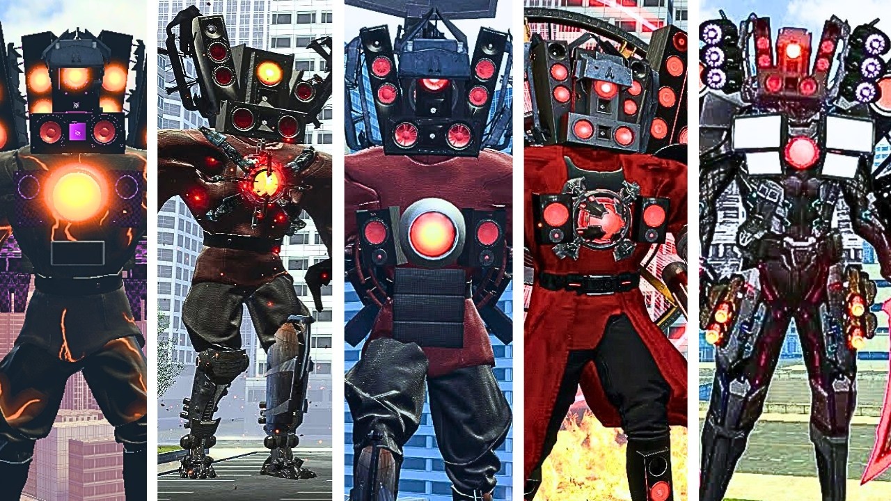 EVOLUTION OF SPEAKER MAN TITAN VS SKIBIDI TOILET UPGRADED BOSSES In Garry's Mod!
