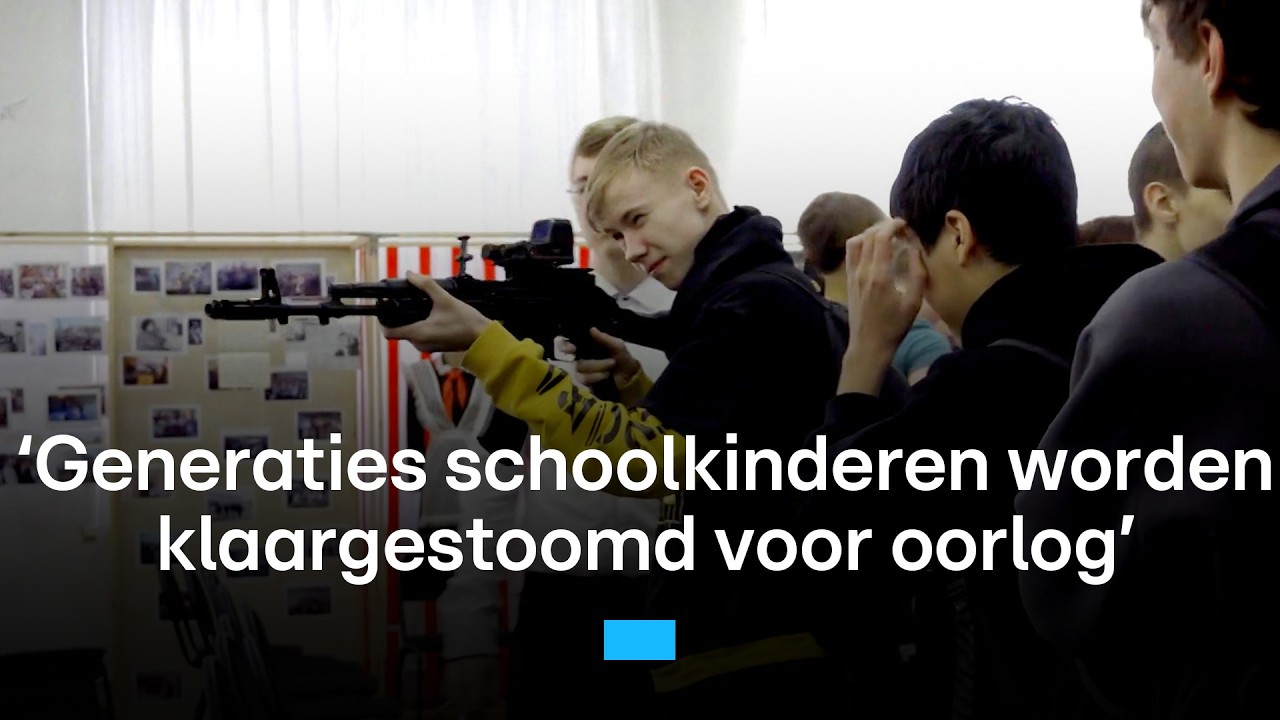 Met propaganda wil Moskou de oorlog winnen op school l  RTL Nieuws